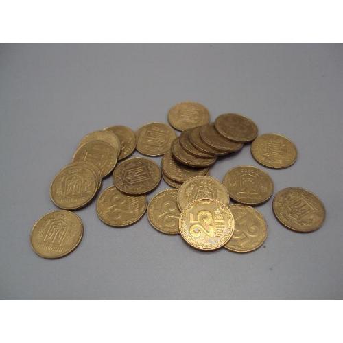 монета украина 25 копеек 2008 лот 24 шт №14994А