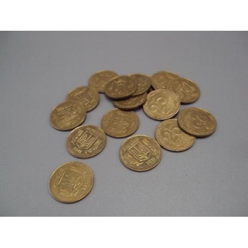 монета украина 25 копеек 2011 лот 16 шт №14997А