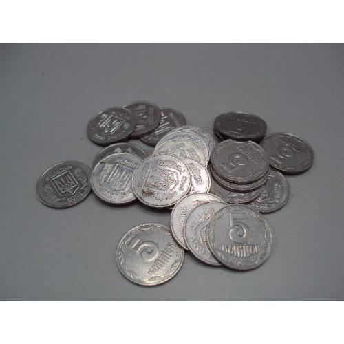 монета украина 5 копеек 2003 лот 24 шт №15026А