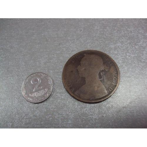 монета великобритания 1 пенни 1882 №8627