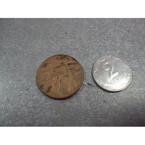 монета великобритания 1 пенни 2010 №9640