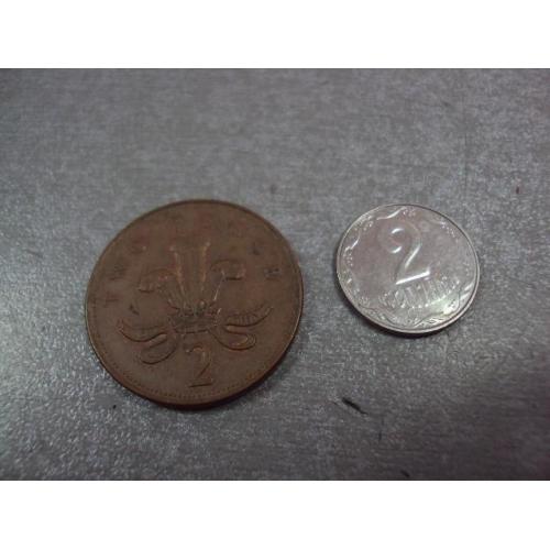 монета великобритания 2 пенса 1994 №9662