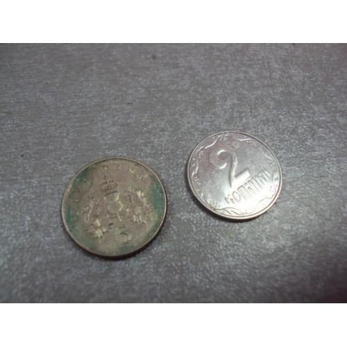 монета великобритания 5 пенсов 1990 №9606