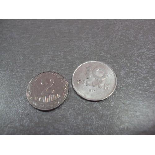 монета венгрия 10 филлеров 1983 сохран №8926