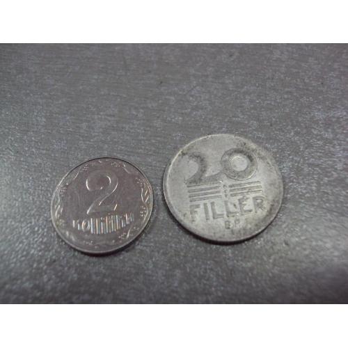 монета венгрия 20 филлеров 1983 №8936
