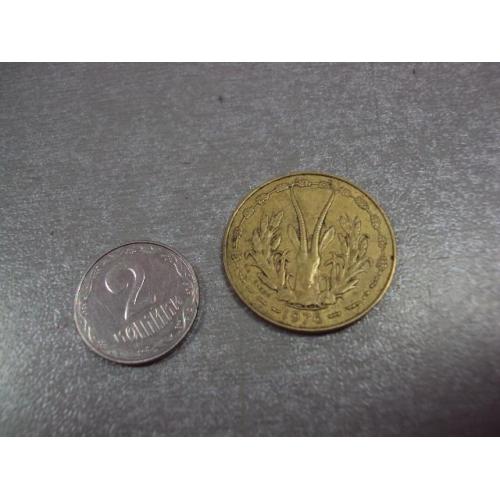 монета западная африка 10 франков 1976 №8717