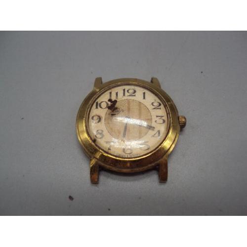 Мужские наручные часы Луч беларусь механизм 1801 не на ходу, не позолота длина 4 см №15900