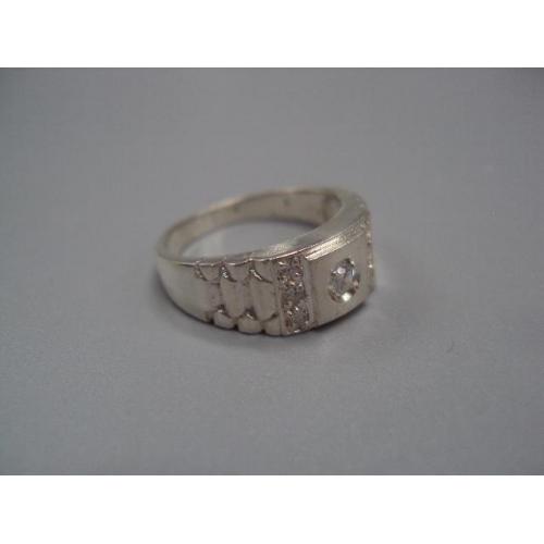 Мужское кольцо перстень печатка авторская работа серебро Украина вес 4,31 г размер 17,5 №14734