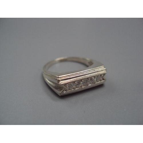 Мужское кольцо перстень печатка авторская работа серебро Украина вес 4,65 г размер 17,5 №14735