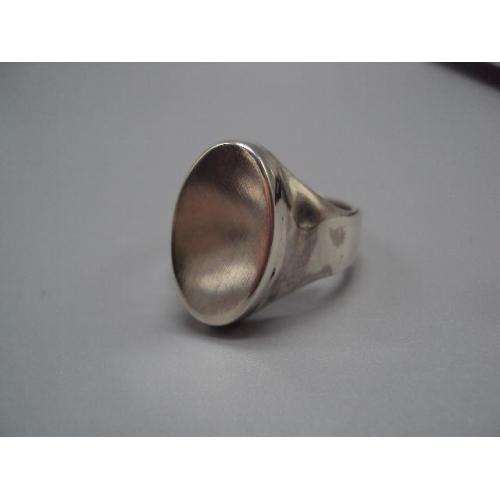 Мужское кольцо перстень печатка овал серебро 925 проба Украина вес 12,52 г 20 размер новое №14412