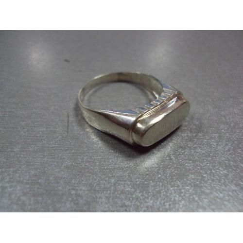 Мужское кольцо перстень печатка овал серебро 925 проба Украина вес 7,22 г 23 размер №11858