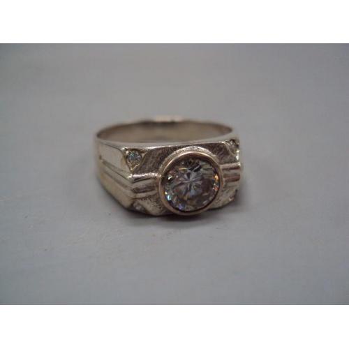 Мужское кольцо перстень печатка серебро 925 проба Украина вес 6,02 г размер 22,5-23 №14751