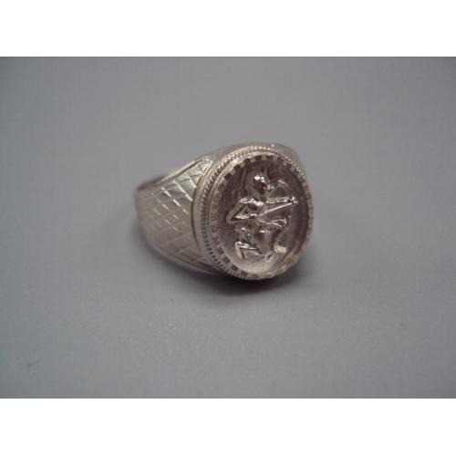Мужское кольцо перстень печатка Зодиак Стрелец гороскоп серебро Украина вес 5,9 г размер 21 №14721