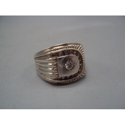 Мужской перстень кольцо печатка серебро 925 проба Украина вес 5,78 г размер 20 новое №15112