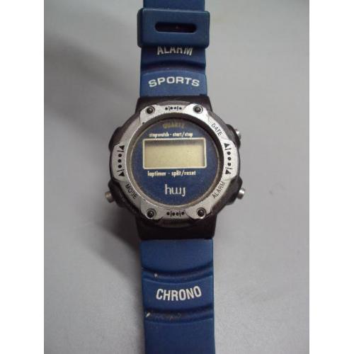Наручные часы Alahm Sports Chrono hwj quartz Китай кварц длина 3,9 см с браслетом 21,5 см №15081
