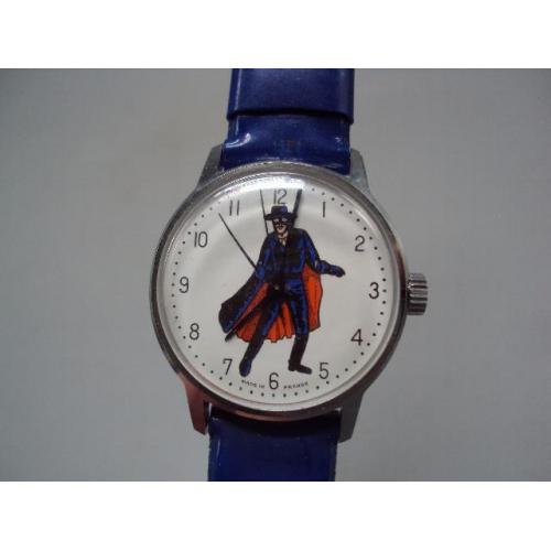 Наручные часы Zorro France детские Зорро Франция длина 3,7 см с браслетом 20 см №15078