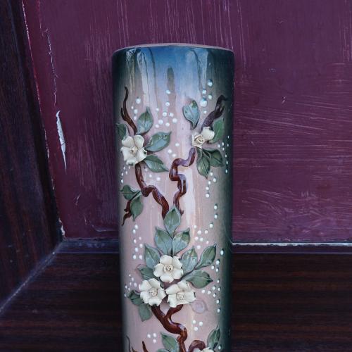 Настенная ваза Кашпо цветы керамика под реставрацию №2947