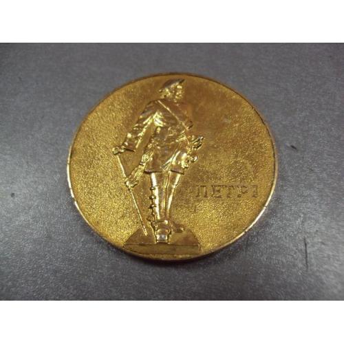 настольная медаль петергоф петродворец петр 1 №4293