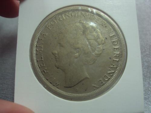 монета нидерланды 2 1/2 гульденов 1930 копия №8116