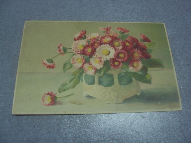 открытка цветы германия 1912 №1649