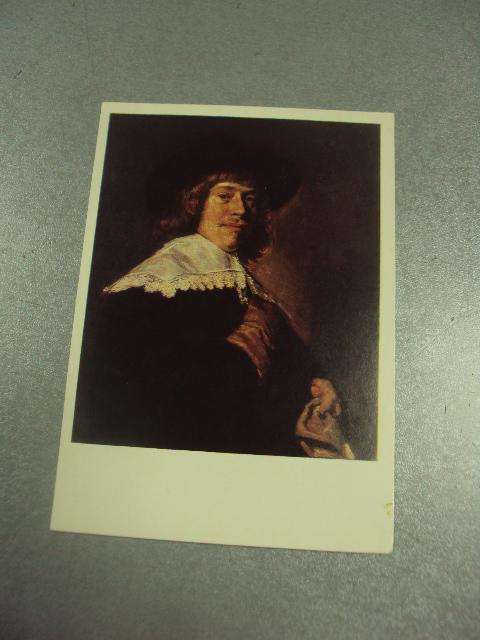 открытка франц хальс портрет молодого человека 1981 №14006м
