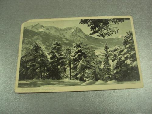 открытка германия альпшпитце альпы 1946 №12166м