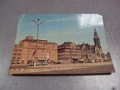 открытка германия лейпциг вид на город №4216