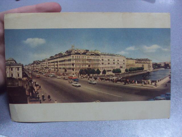 открытка ленинград аничков мост №775