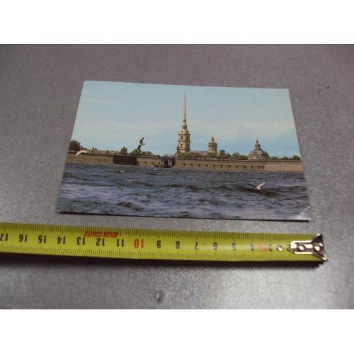 открытка ленинград петропавловская крепость 1985 рязанцева №10337