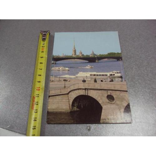 открытка ленинград вид на крепость 1985 рязанцева №10332