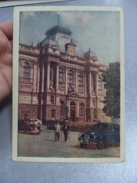 открытка львов филиал центрального музея ленина 1955 №4559