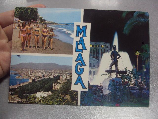 открытка  малага испания №902