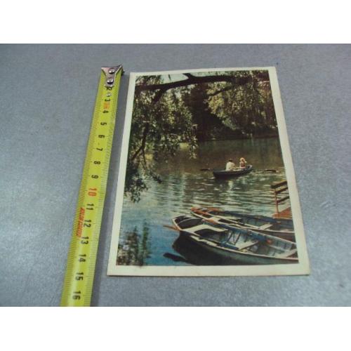 открытка на озере тиханова 1960 №12384