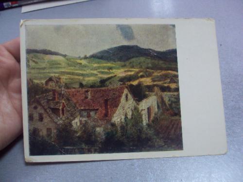 открытка поленов пейзаж 1957 №4535