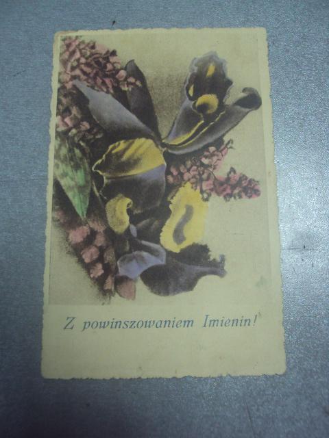 открытка с днем именин кременец 1938 №1653