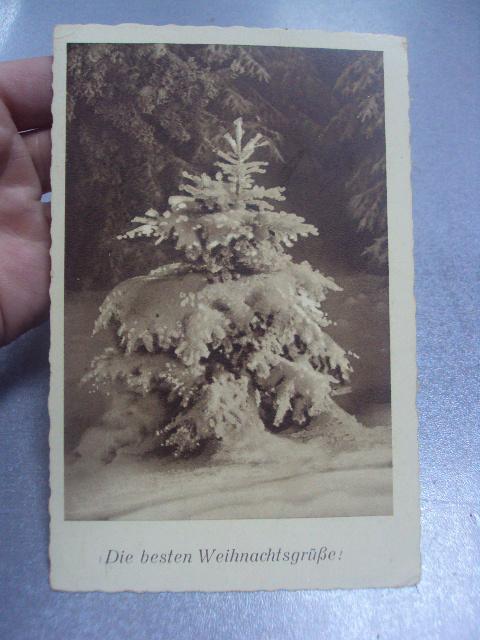 открытка счастливого рождества 1945 №1647