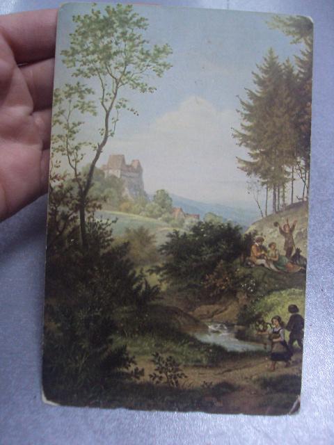 открытка сельский пейзаж германия №1670