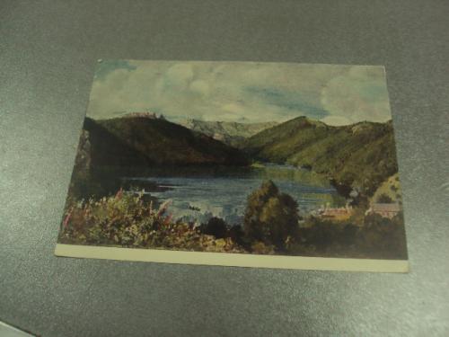 открытка шариф-заде озеро гек-гель 1955 №12017м