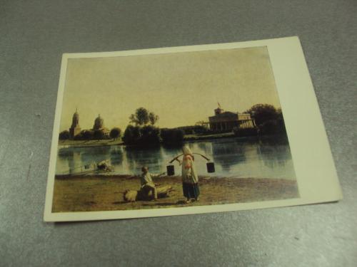 открытка сорока вид озера молдино 1976 №14797м
