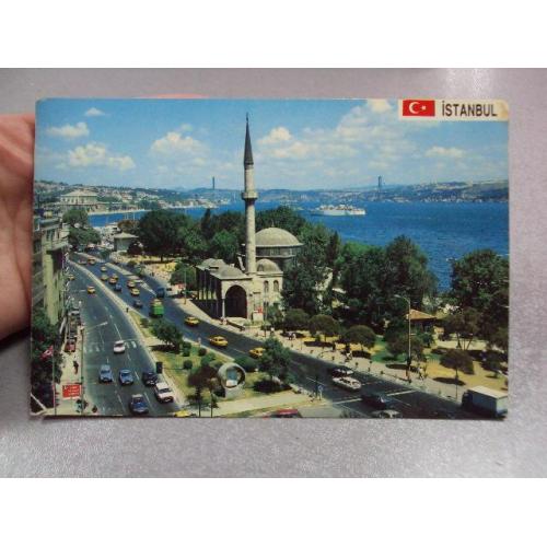 открытка турция стамбул набережная №11026