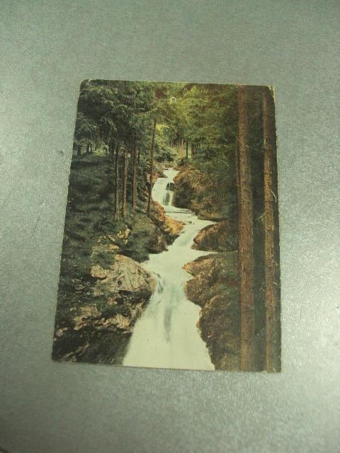 открытка водопад германия граиц №13587м