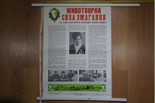 плакат сила соревнования хмельницкий 1973 №8151