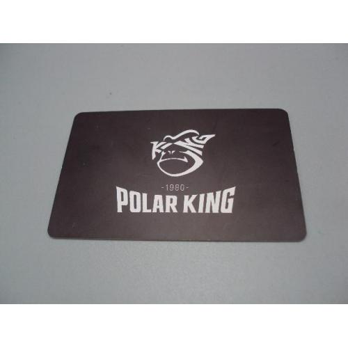 пластиковая карточка polar king №14815