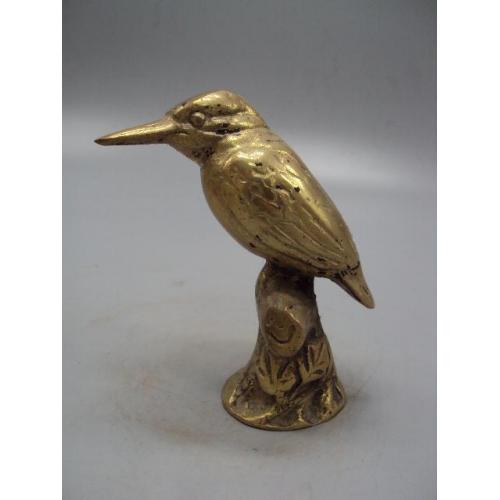 Фигура бронза статуэтка птичка птица высота 10,6 см №281