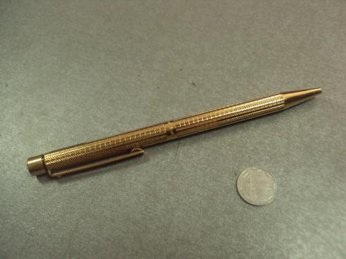 ручка сша targa 1007 fine gold electroplated sheaffer usa ballpoint refill позолота №315