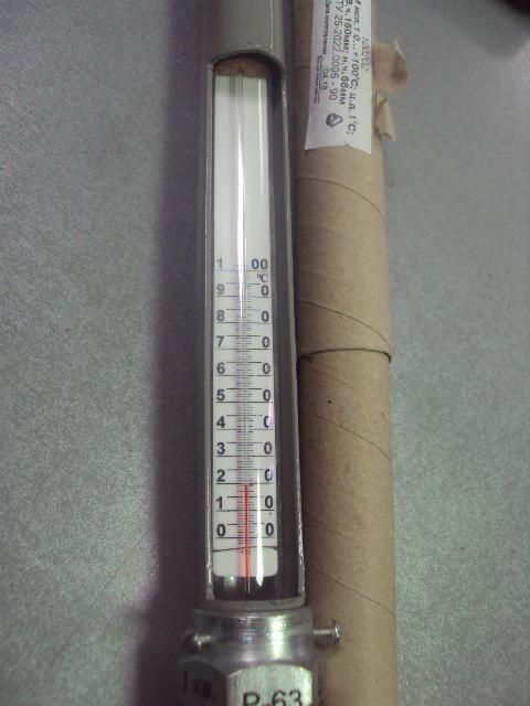 термометры жидкостные ТТЖ-М с оправкой и наконечником р-63 новый №10325