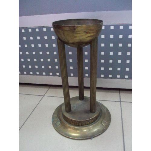 Ваза подставка с утяжелителем под вазу или вазон высота 29,5 см, диаметр 12 см (№1200) №11420