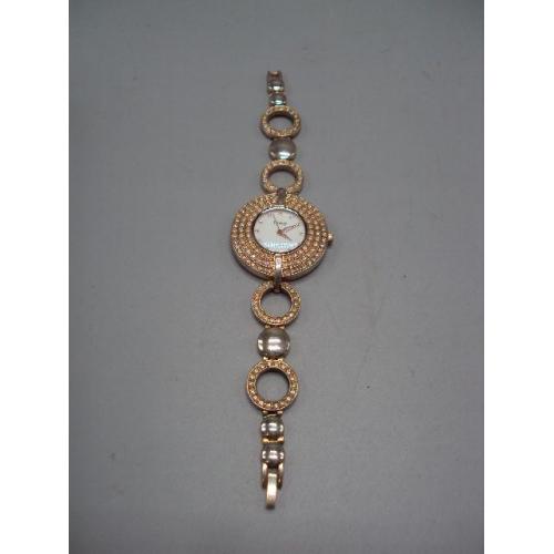 Женские наручные часы Fancy quartz Japan кварц Япония с браслетом длина 17,5 см №15891