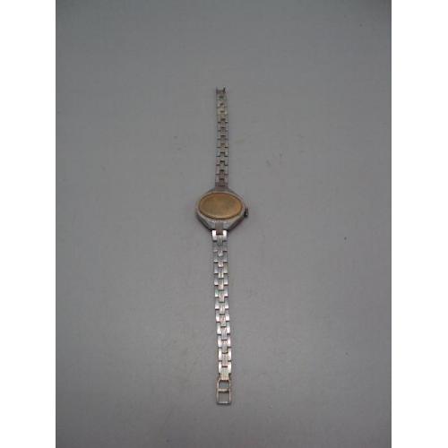 Женские наручные часы Луч ссср с браслетом длина 18,5 см не на ходу №15886