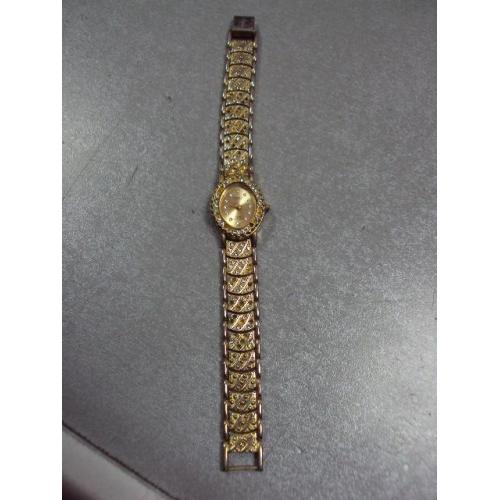 Женские наручные часы Omax Crystal Japan Омакс кварц Япония с браслетом длина 16,5 см №13013